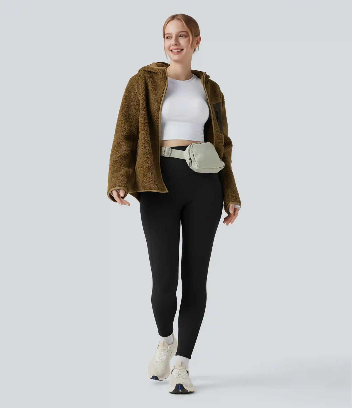 Halara UltraSculpt™ Extra Heat High Waisted Scrunch Butt Lifting Tummy Control Yoga Leggings with Pockets