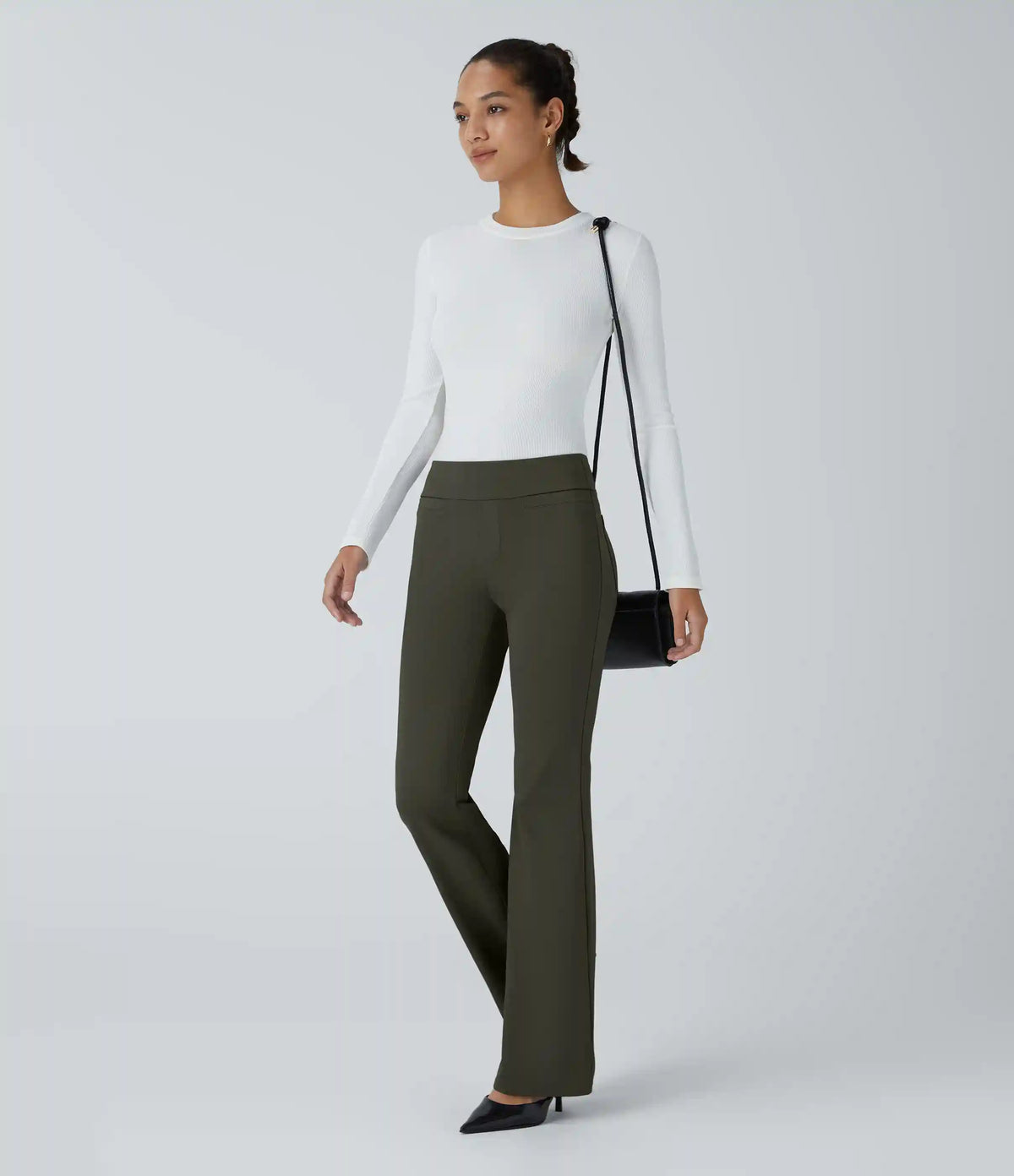 Halara Flex™ Mid Rise Pocket Work Pants