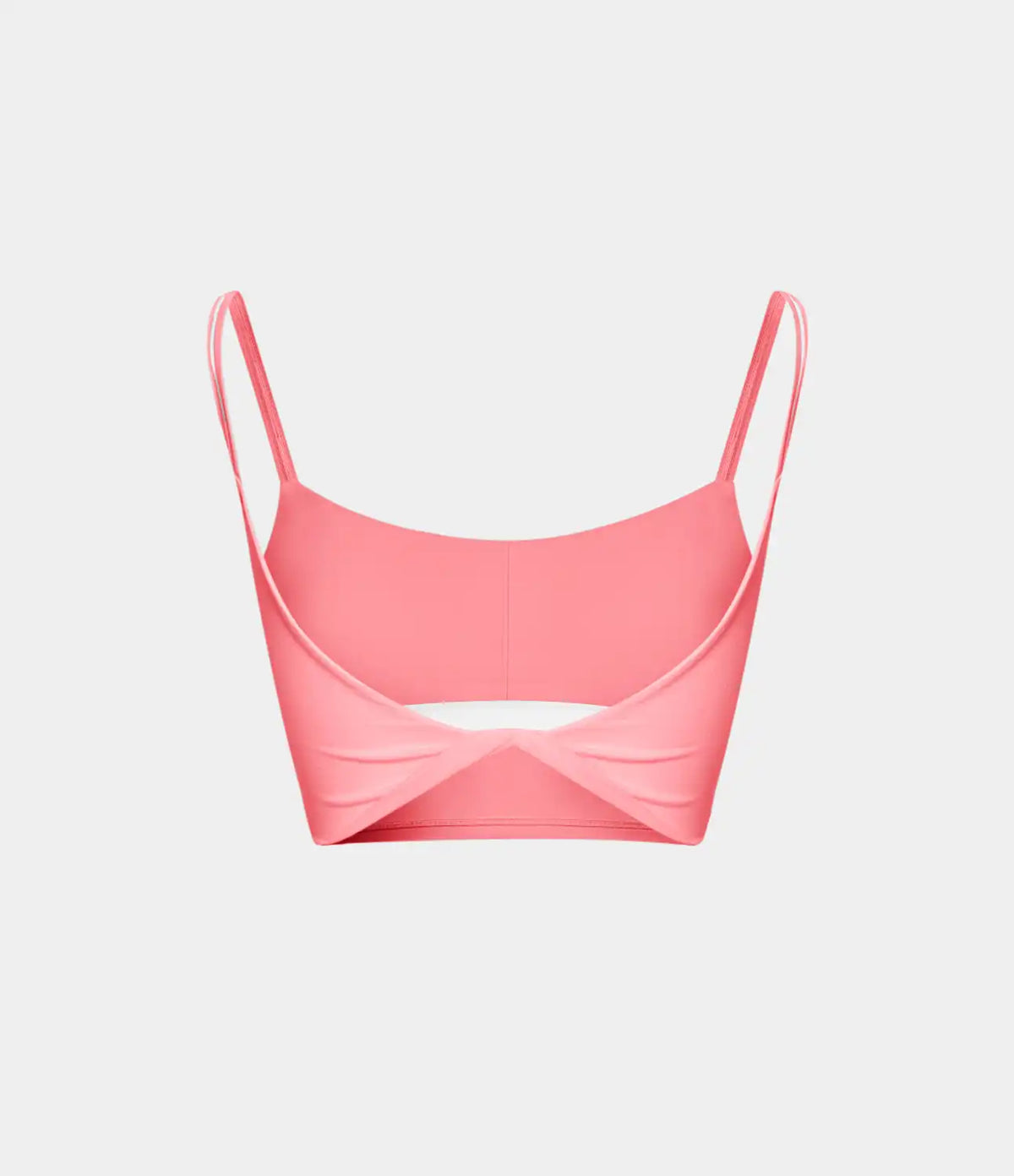 Double Straps Cropped Yoga Tank Top