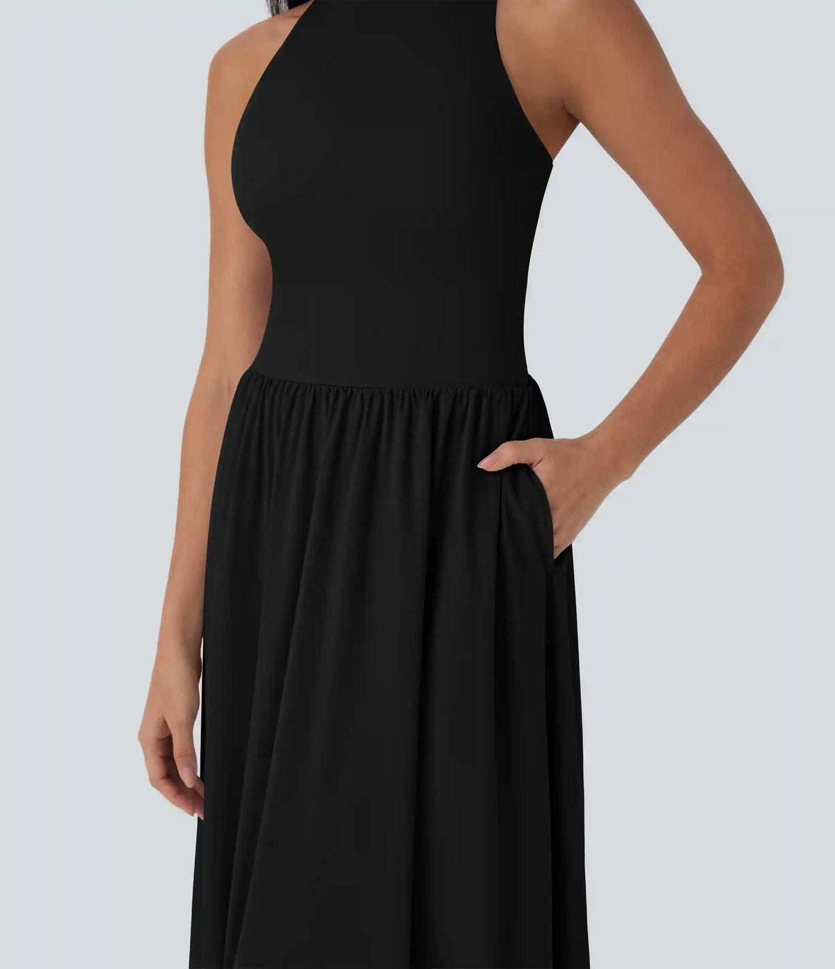 Breezeful™ Quick Dry Maxi Casual Dress with Pockets