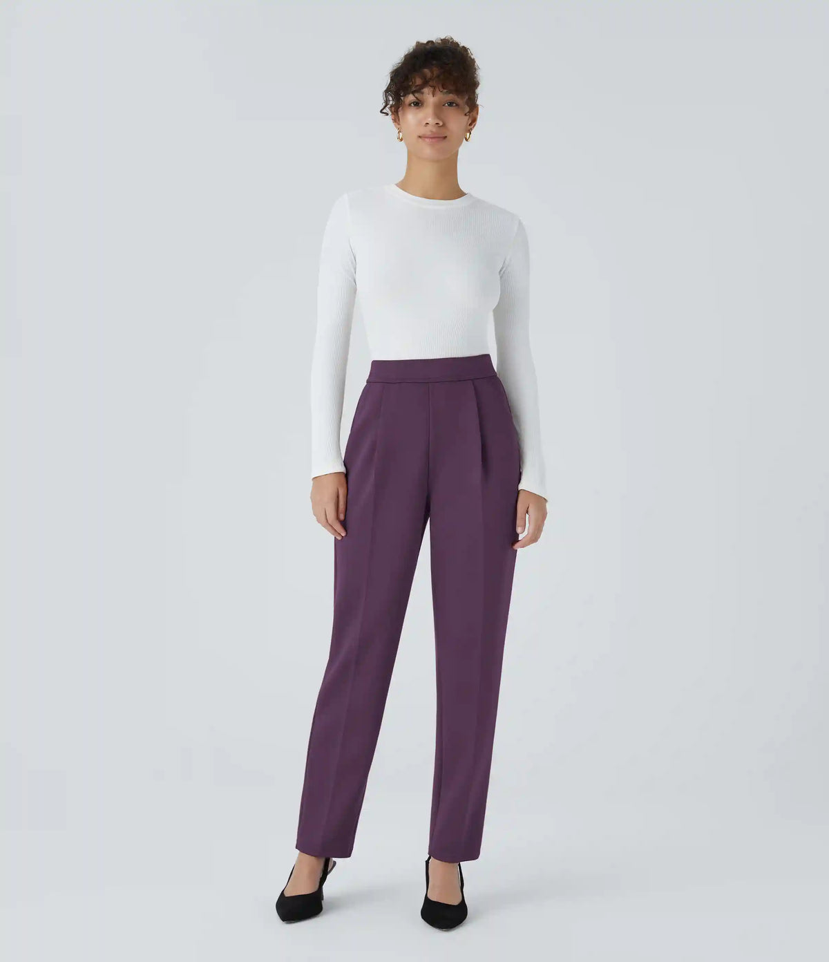 Halara Flex™ High Waisted Pocket Tapered Work Pants