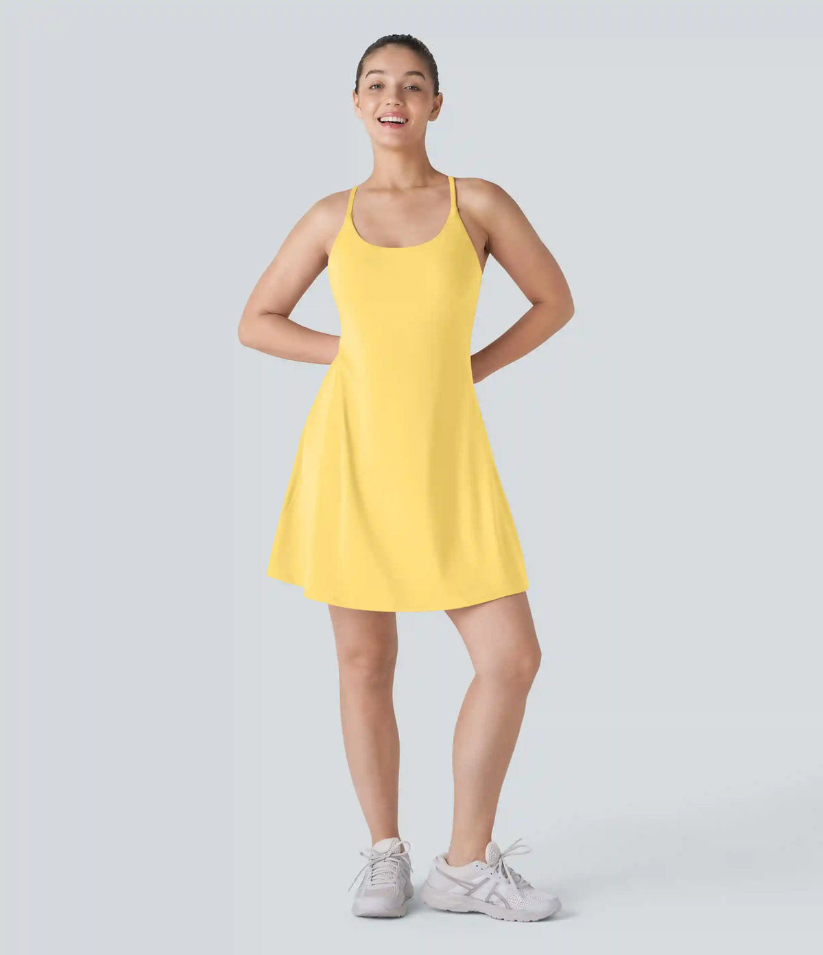 SoftlyZero™ Plush Backless Active Dress-Longer Length-Easy Peezy Edition