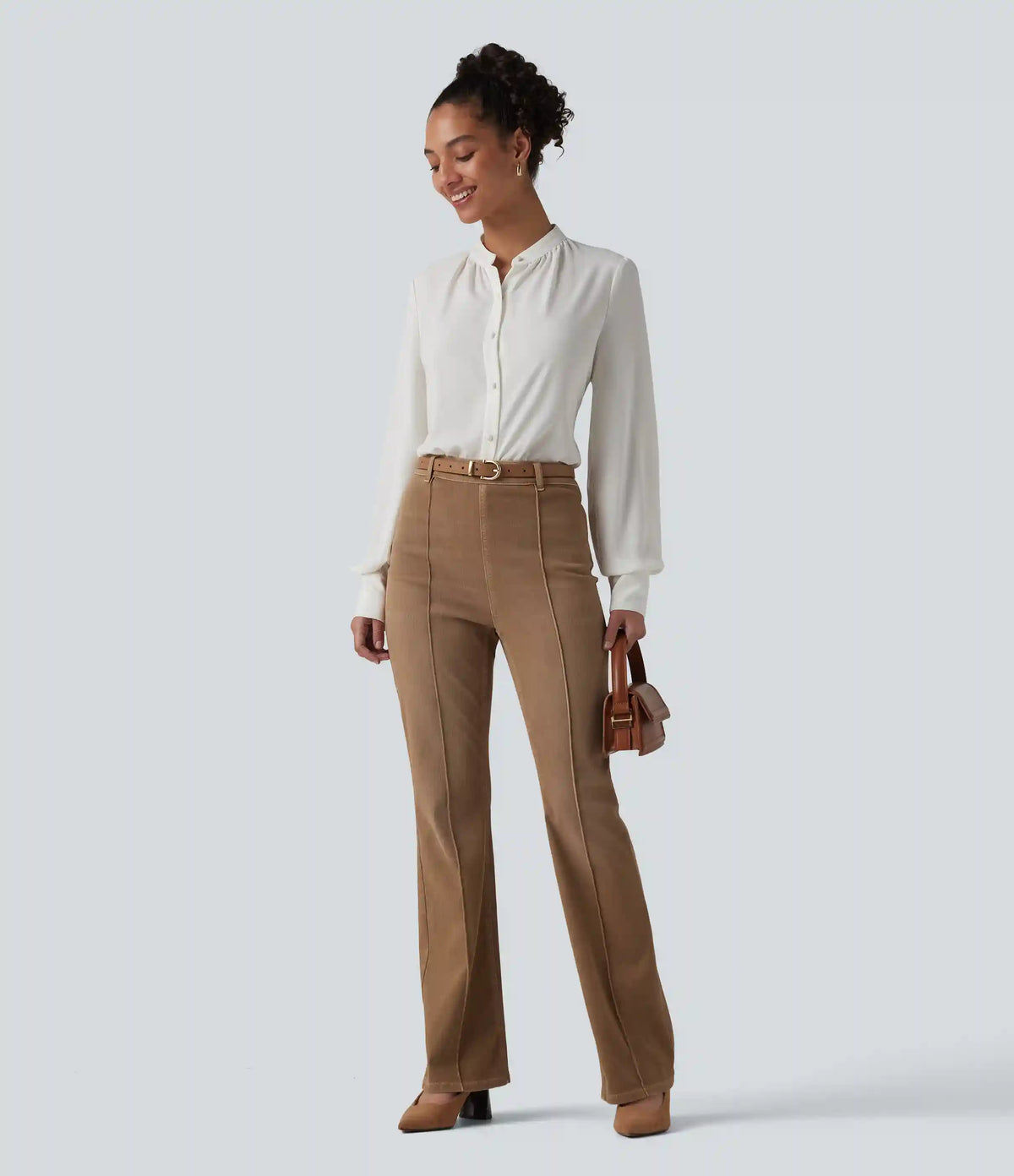 Halara Flex™ High Waisted Work Bootcut Jeans with Pockets