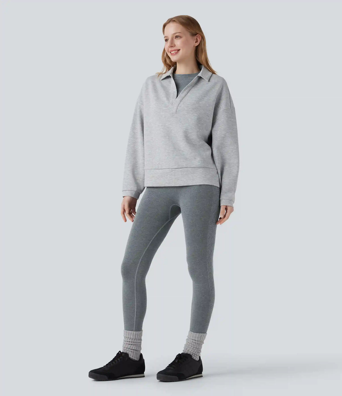 OneForm Seamless Flow High Waisted 7/8 Casual Warming Leggings
