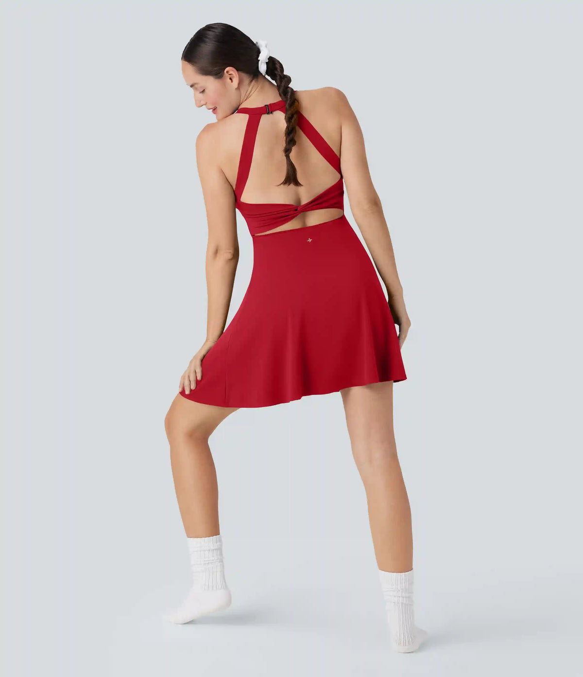Flare Low Support Dance Active Dress-Longer Length-Easy Peezy Edition DD-F Cups
