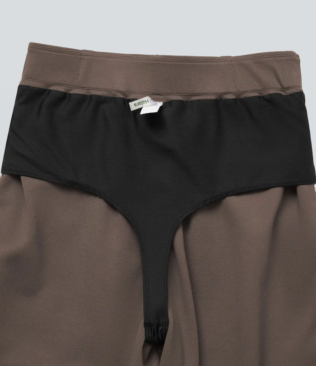Halara Flex™ High-waisted Tummy Control Built-in Underwear Work Barrel Leg Pants with Pockets
