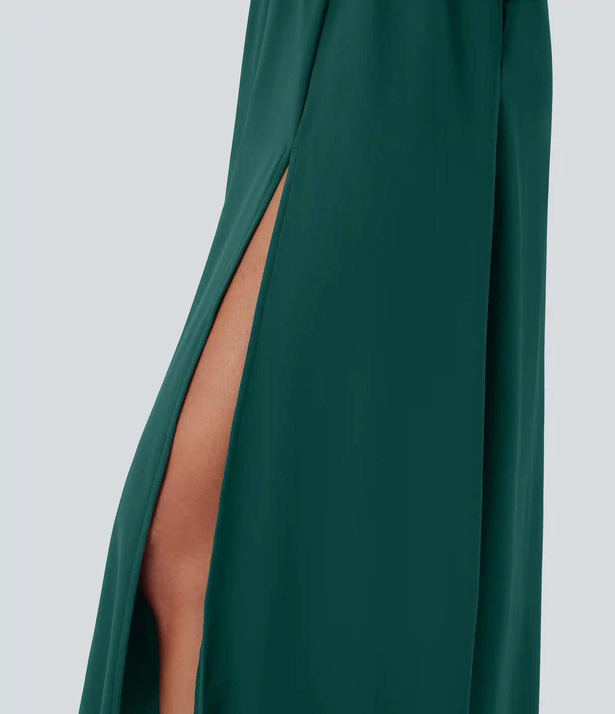 SoftlyZero™ Airy Racerback InstantCool Casual Slip Dress with Pockets DD-F Cups