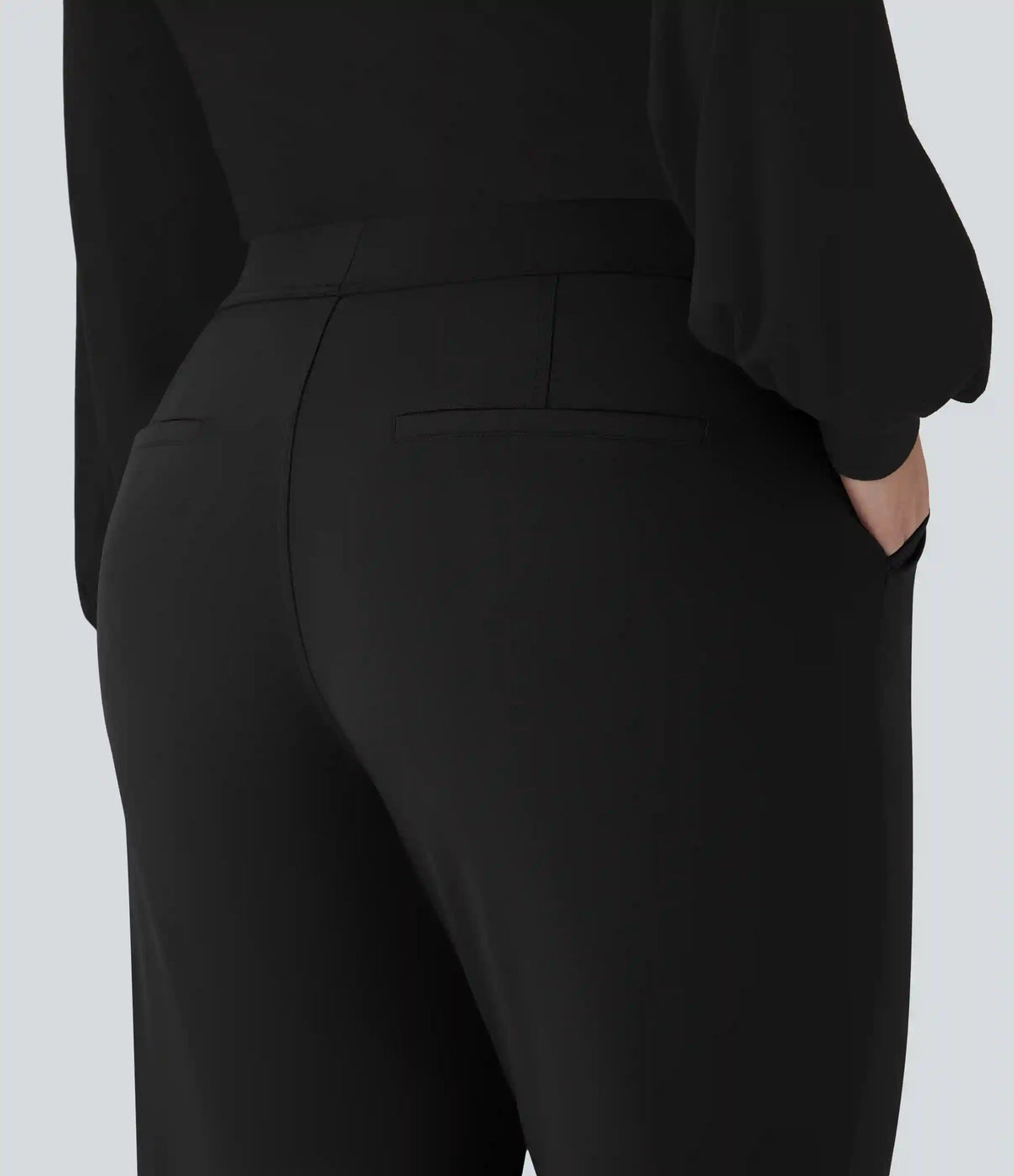 Halara Flex™ DayStretch High Waisted Work Plus Size Flare Pants with Pockets