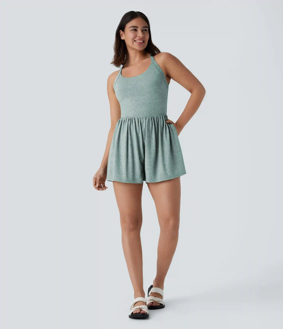 Pocket 2-in-1 Romper-Easy Peezy Edition