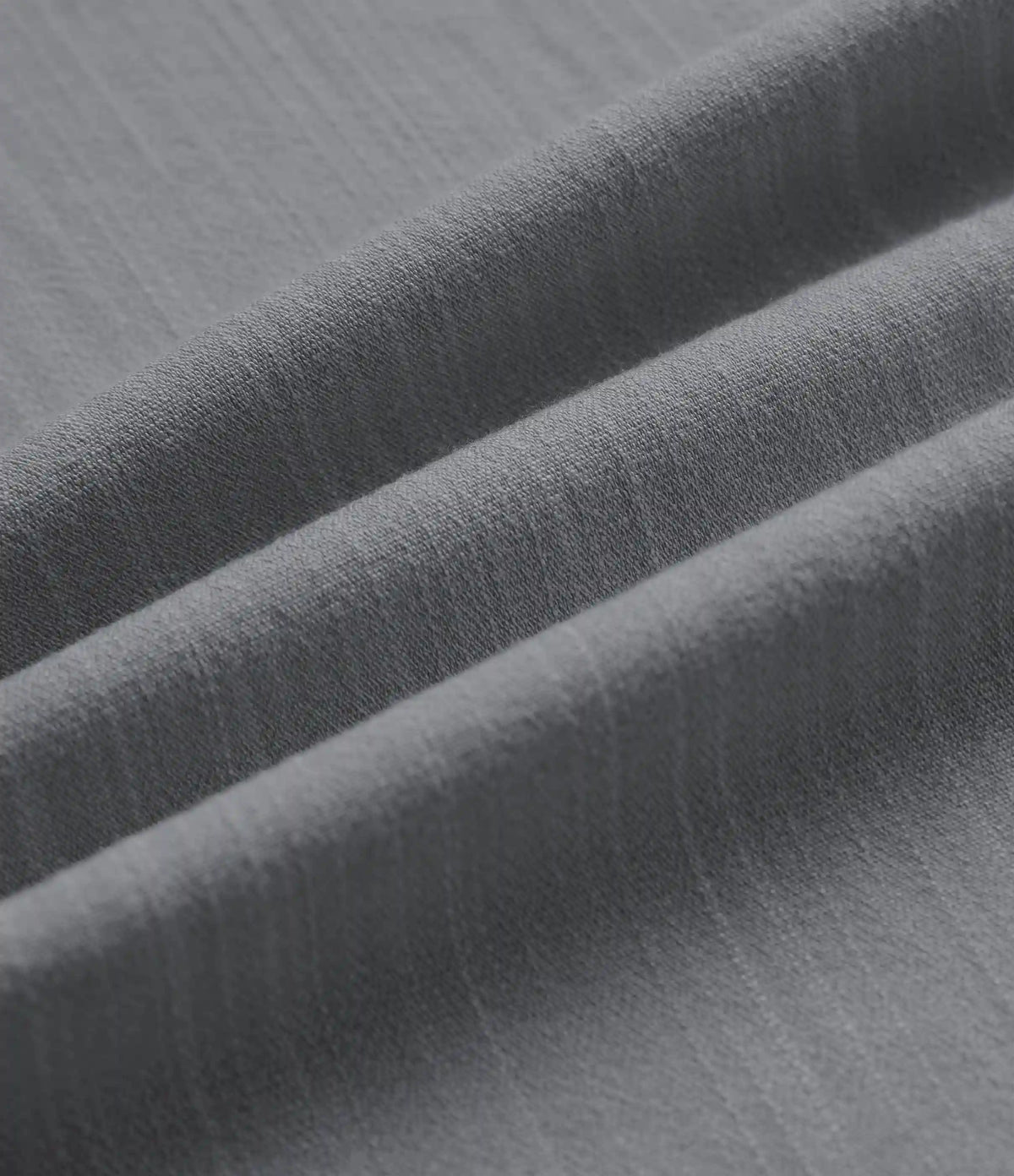 Asymmetric Mid Rise Barrel Leg Work Linen-Feel Pants with Pockets