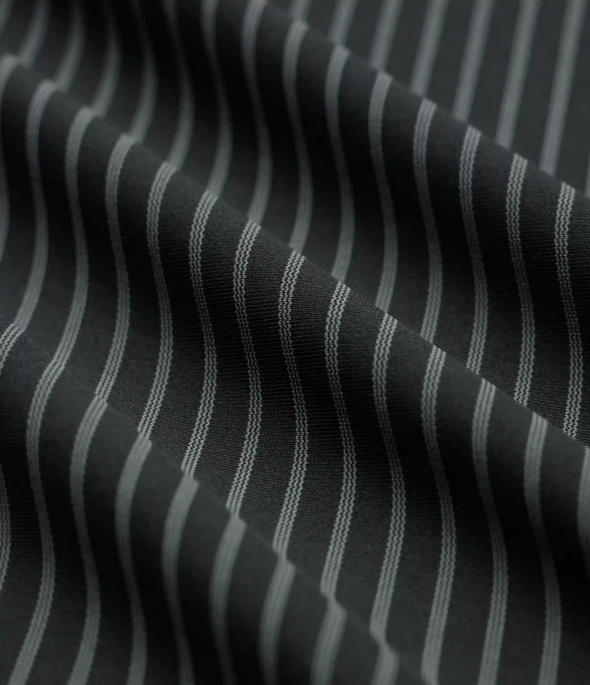 Mid Rise Stripes Work Flare Pants with Zip Pockets