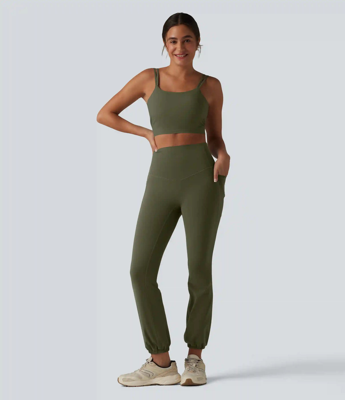 Halara Ultrasculpt™ High Waisted Tummy Control Yoga Balloon Joggers with Pockets