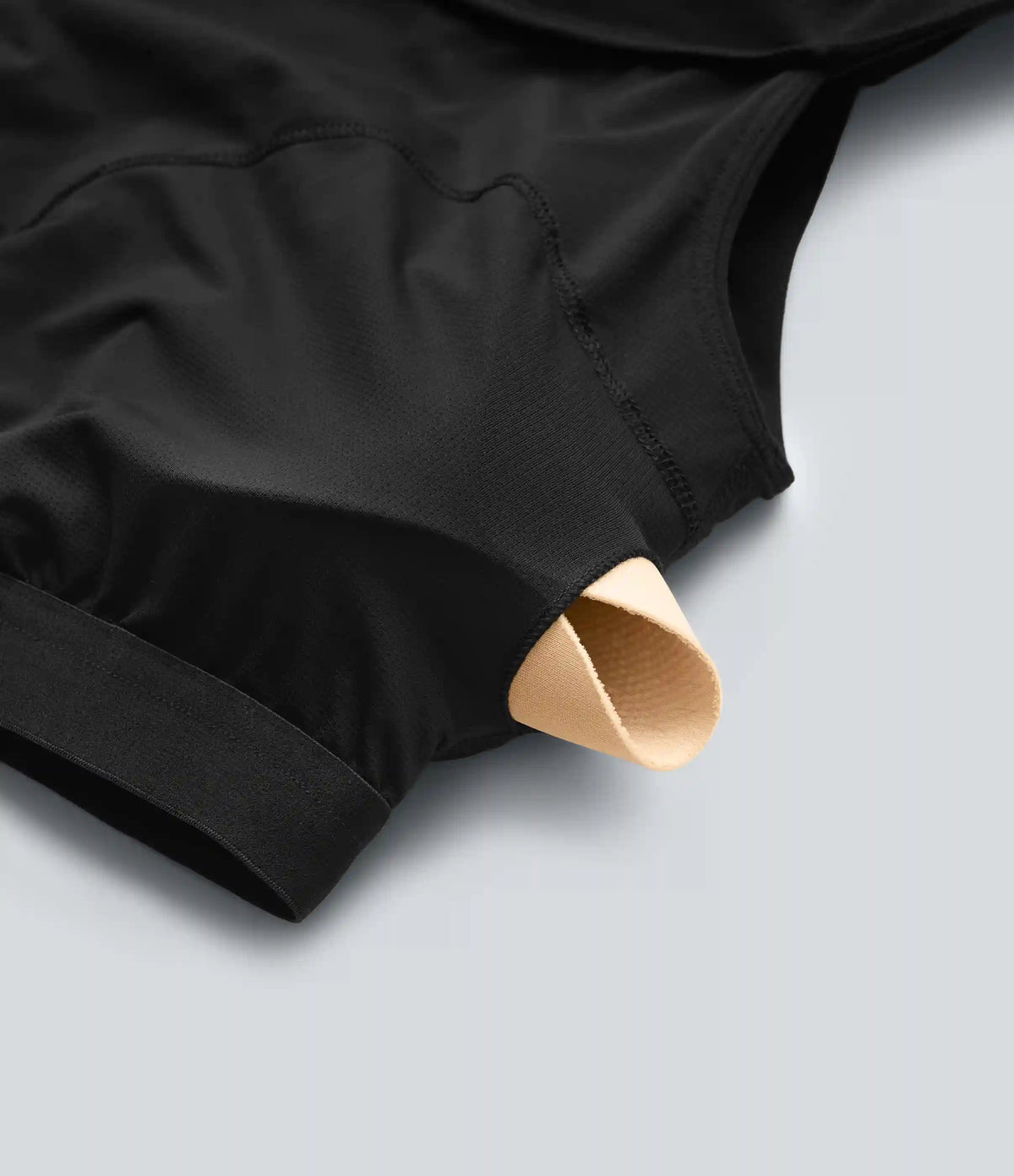 One Shoulder Short Sleeve Built-in Bra Quick Dry Yoga Sports Top