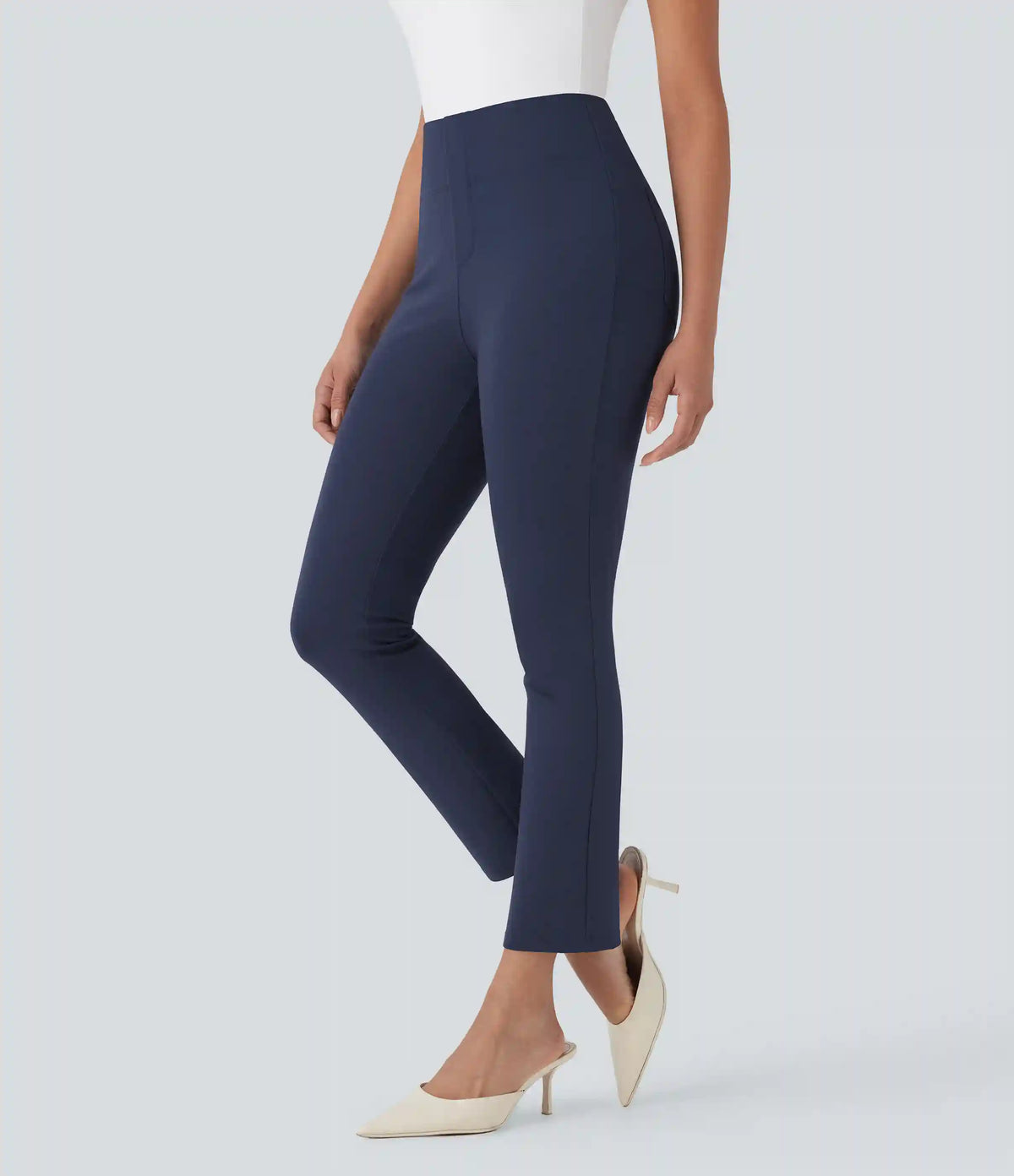 Halara Flex™ High Waisted Pocket Tapered Cropped Work Pants