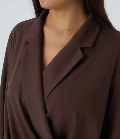 Crossover Long Sleeve Work Shirt