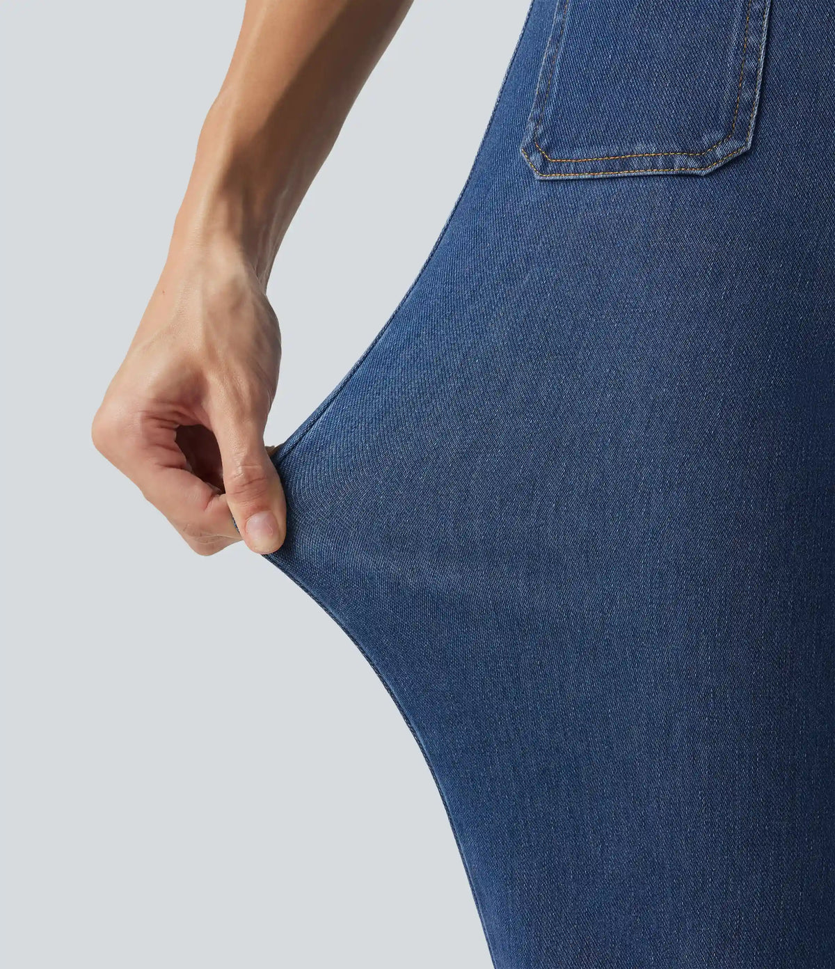 Halara Flex™ Mid Rise Casual Bootcut Jeans with Pockets