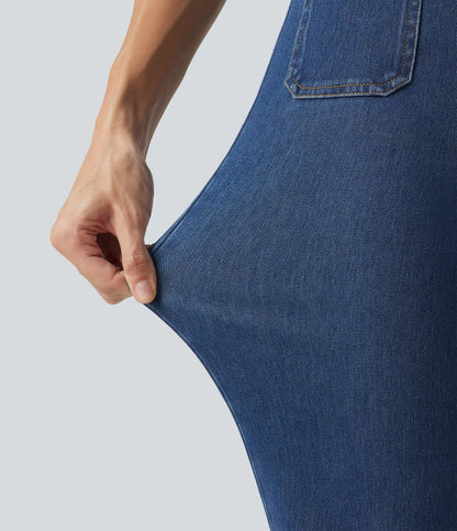 Halara Flex™ Mid Rise Casual Bootcut Jeans with Pockets