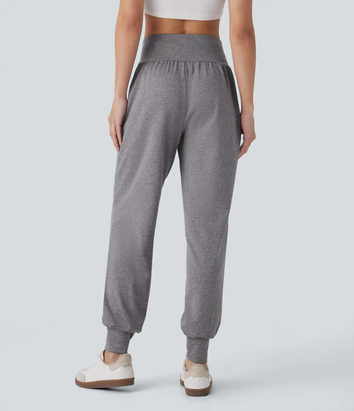 High Waisted Pocket Casual Joggers