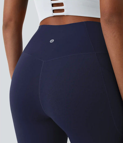 SoftlyZero™ Crossover Pocket Plain Leggings