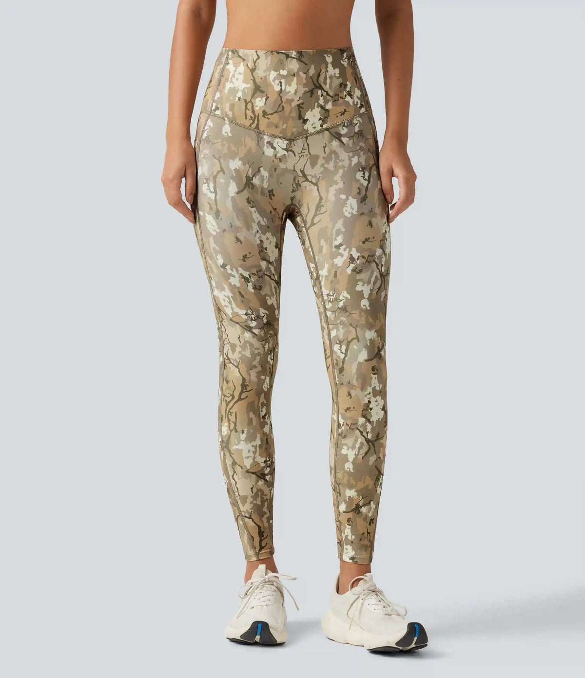 Halara UltraSculpt™ Camo Print High Waisted Tummy Control Yoga Leggings with Pockets