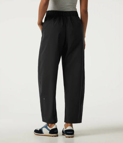 High Waisted Barrel Leg Hiking Pants with Pockets