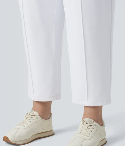 High Waisted Quick Dry Golf Plus Size Pants with Pockets-Golf Tee-UPF40+