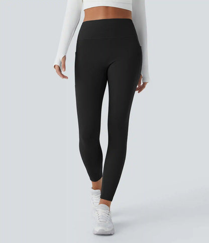 SoftlyZero™ Plush Thermal High Waisted Pocket Skinny 7/8 Yoga Leggings