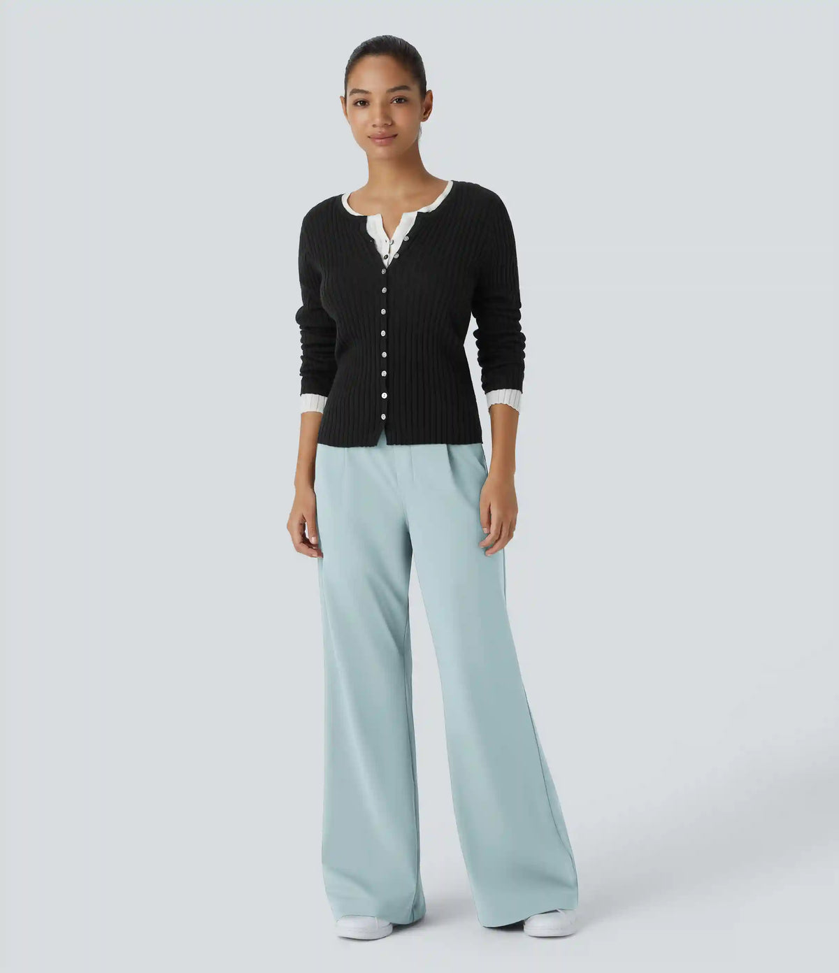 Halara Flex™ DayStretch High Waisted Pocket Work Flare Pants