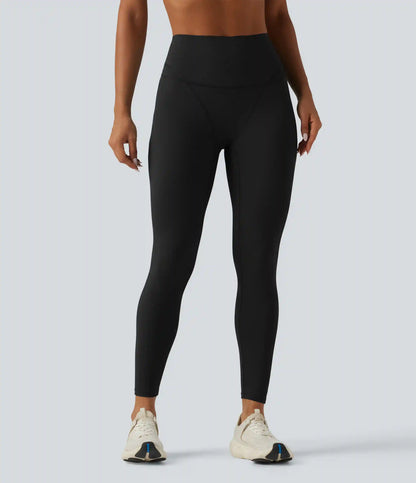 High Waisted Skinny Running Leggings with Pocket