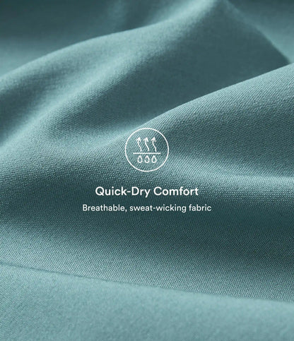Breezeful™ High Waisted Crossover Quick Dry Resort Pants with Pockets