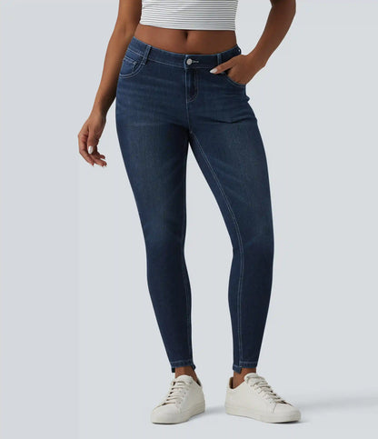 Halara Flex™ Low Rise Casual Skinny Jeans with Pockets