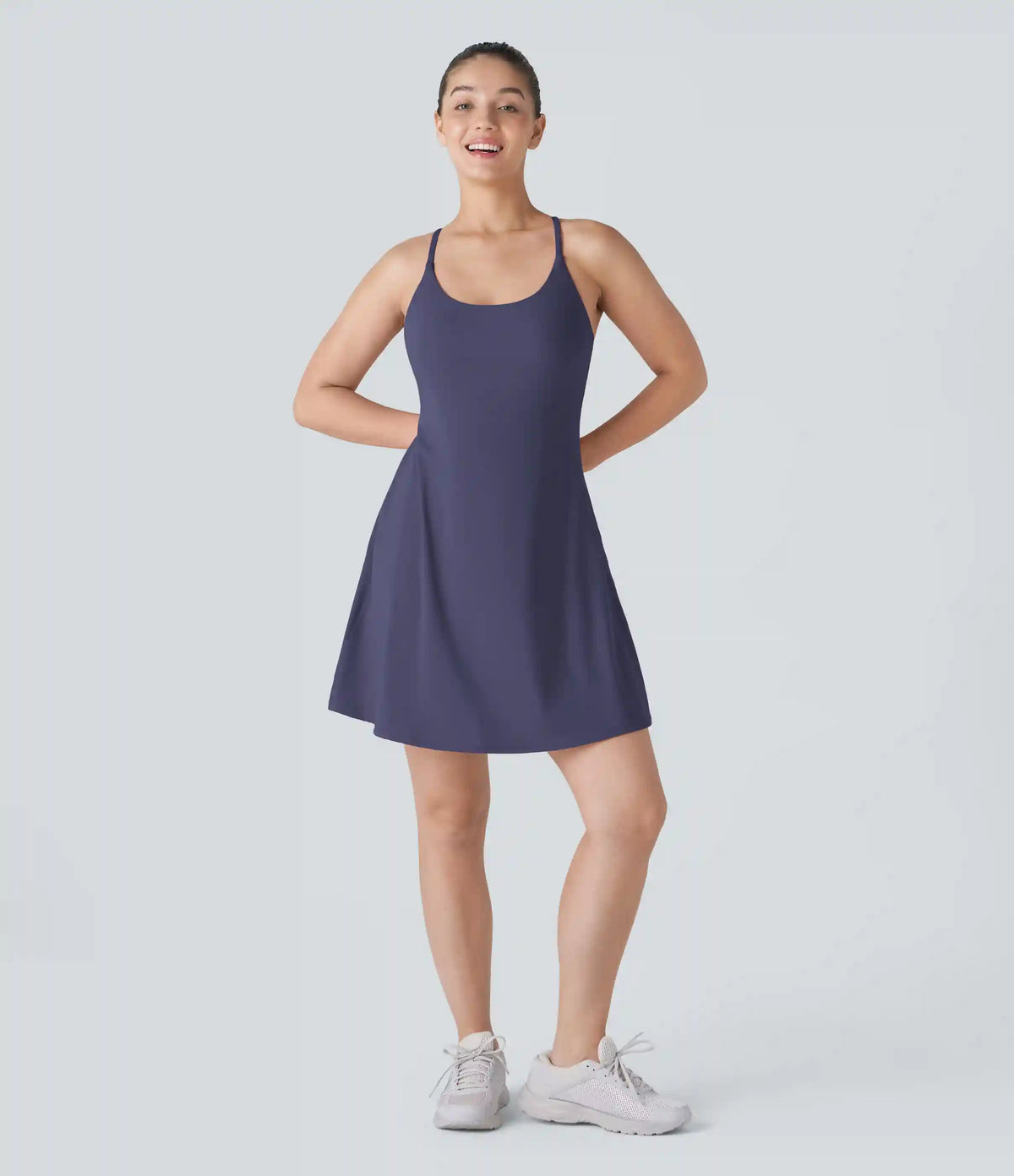SoftlyZero™ Plush Backless Active Dress-Longer Length-Easy Peezy Edition