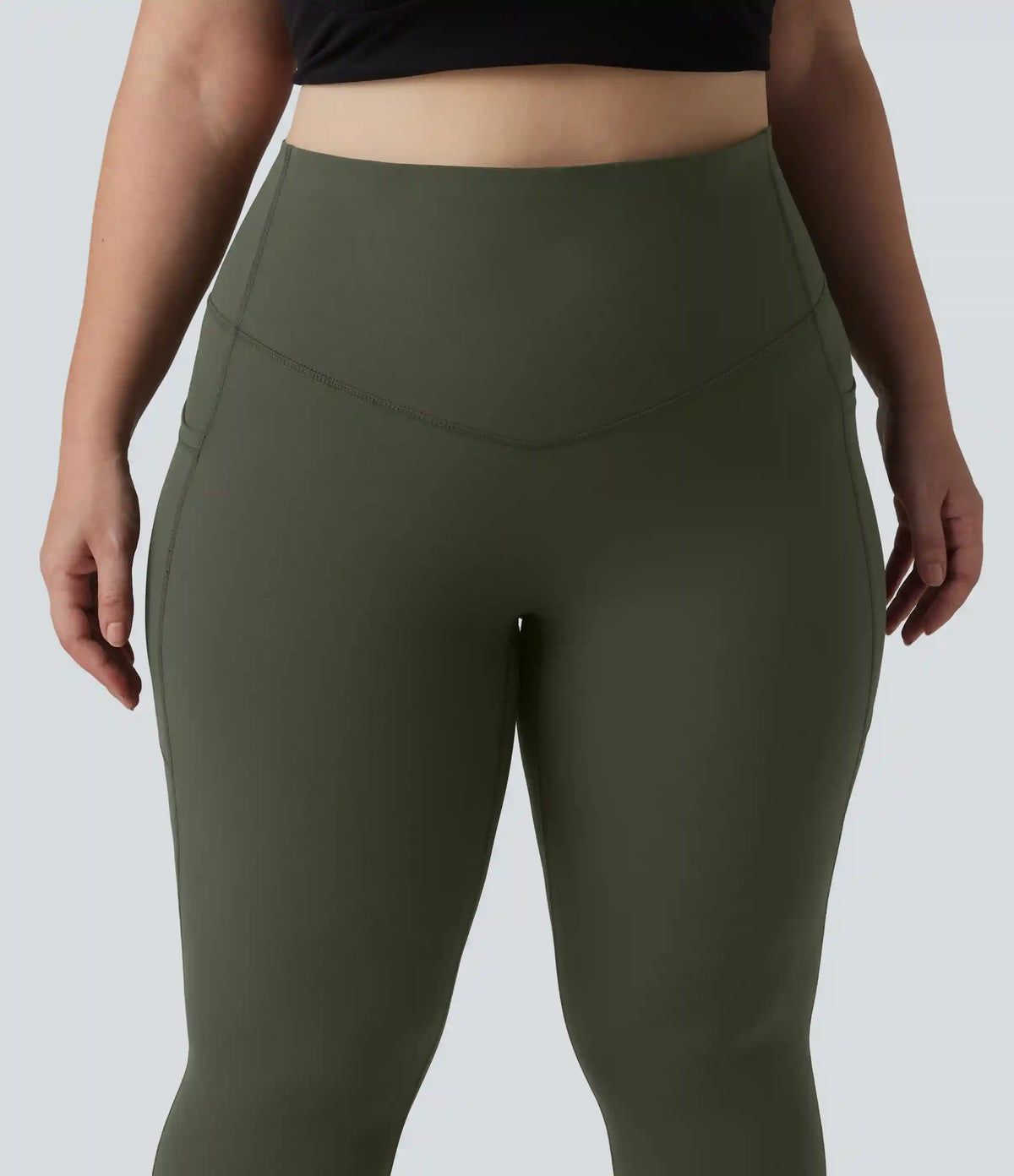 Halara UltraSculpt™ High Waisted Tummy Control Pocket Shaping Training Plus Size Leggings