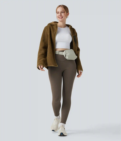 Halara UltraSculpt™ Extra Heat High Waisted Scrunch Butt Lifting Tummy Control Yoga Leggings with Pockets