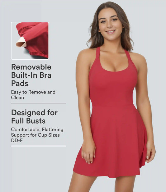 Flare Mini Dance Active Dress DD-F Cups