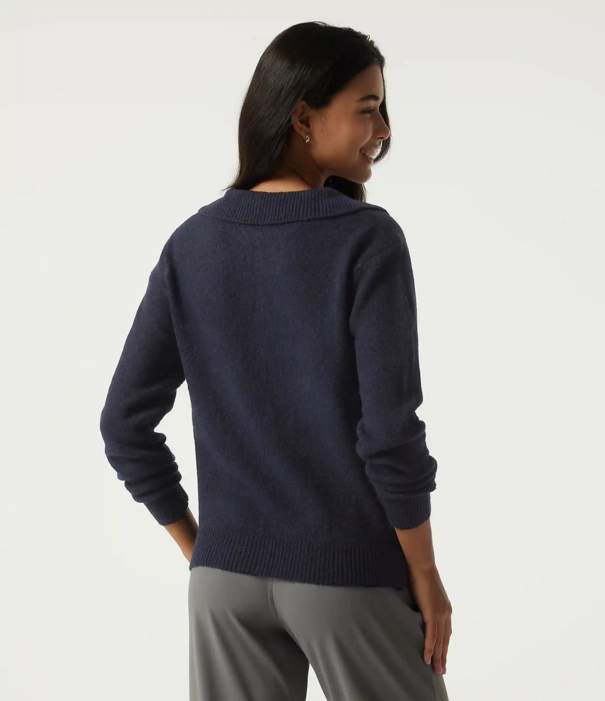Polo Long Sleeve Work Sweater