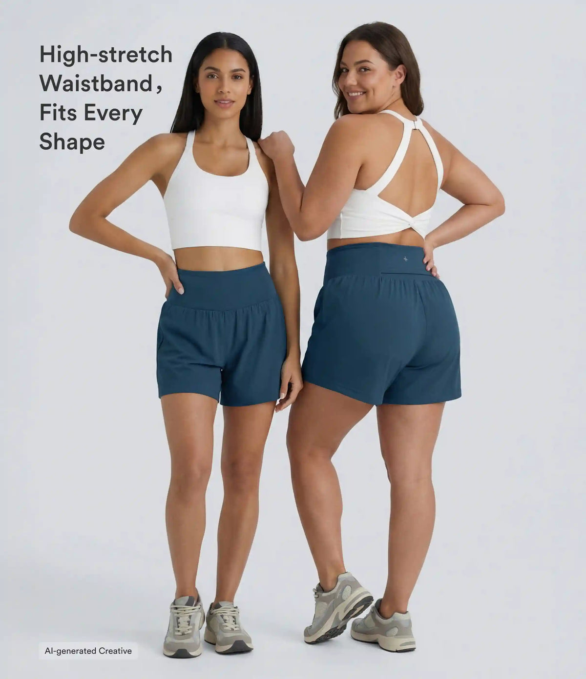 Softlyzero™ Airy High Waisted Tummy Control 2-in-1 InstantCool Yoga Shorts 5'' with Pockets