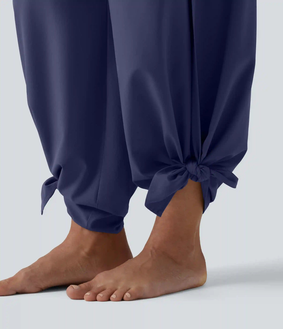 Breezeful™ High Waisted Ruched Split Quick Dry Resort Flowy Pants with Pockets