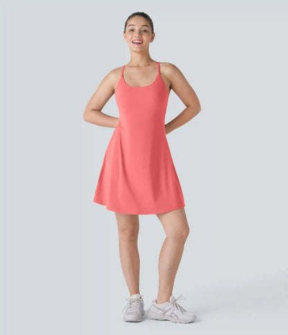 SoftlyZero™ Plush Backless Active Dress-Longer Length-Easy Peezy Edition