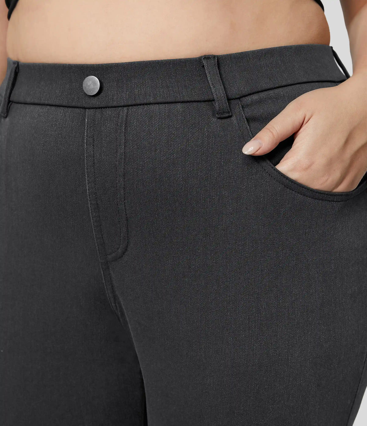 Halara Flex™ High Waisted Pockets Denim Work 7/8 Plus Size Leggings