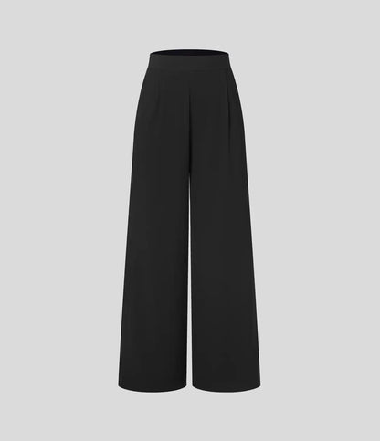Halara Flex™ High Waisted Body Sculpt Waist-Slimming Pocket Wide Leg Micro Waffle Work Pants