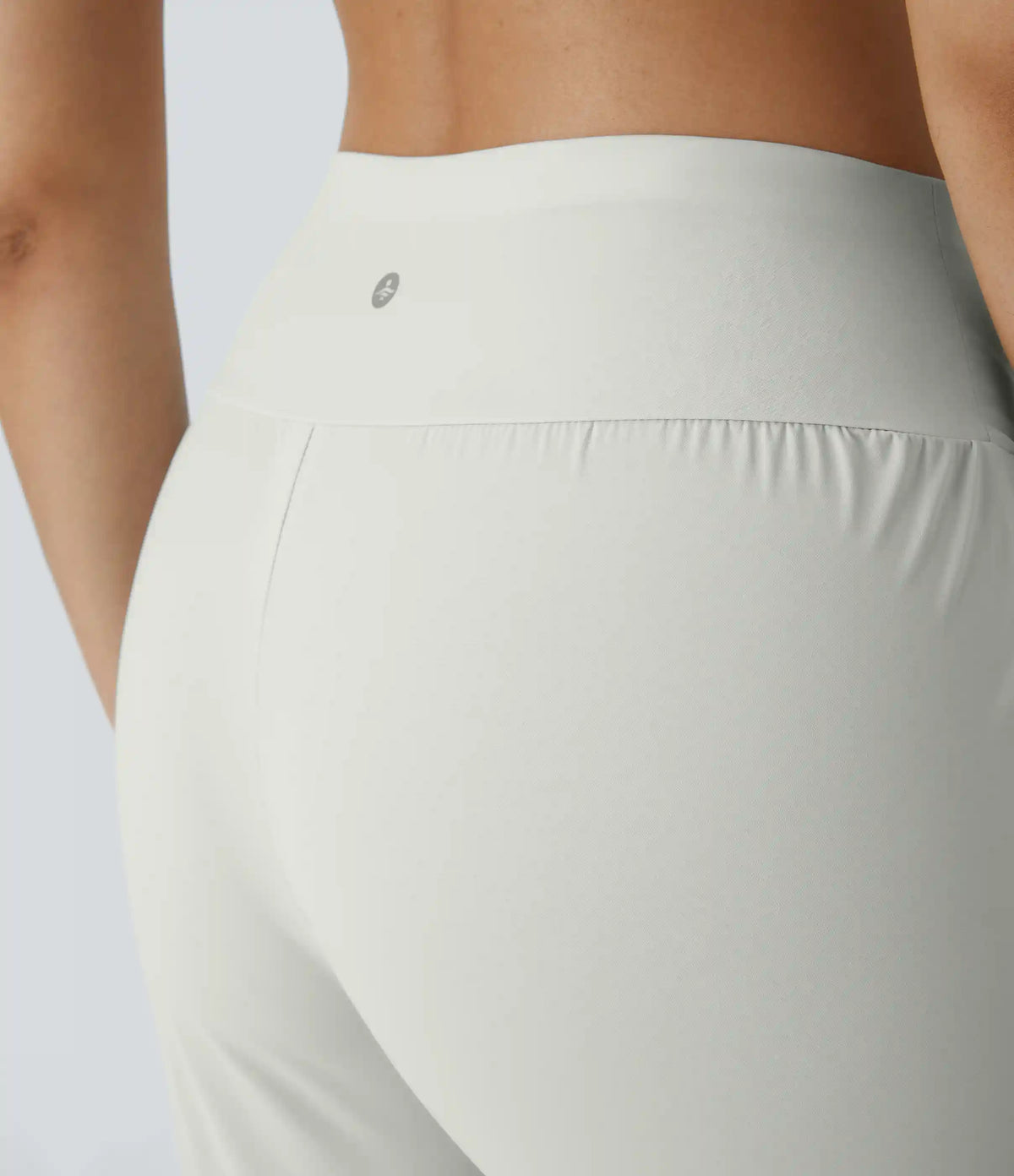 High Waisted Plain Pocket Casual Joggers