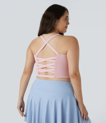 Cropped Yoga Plus Size Tank Top