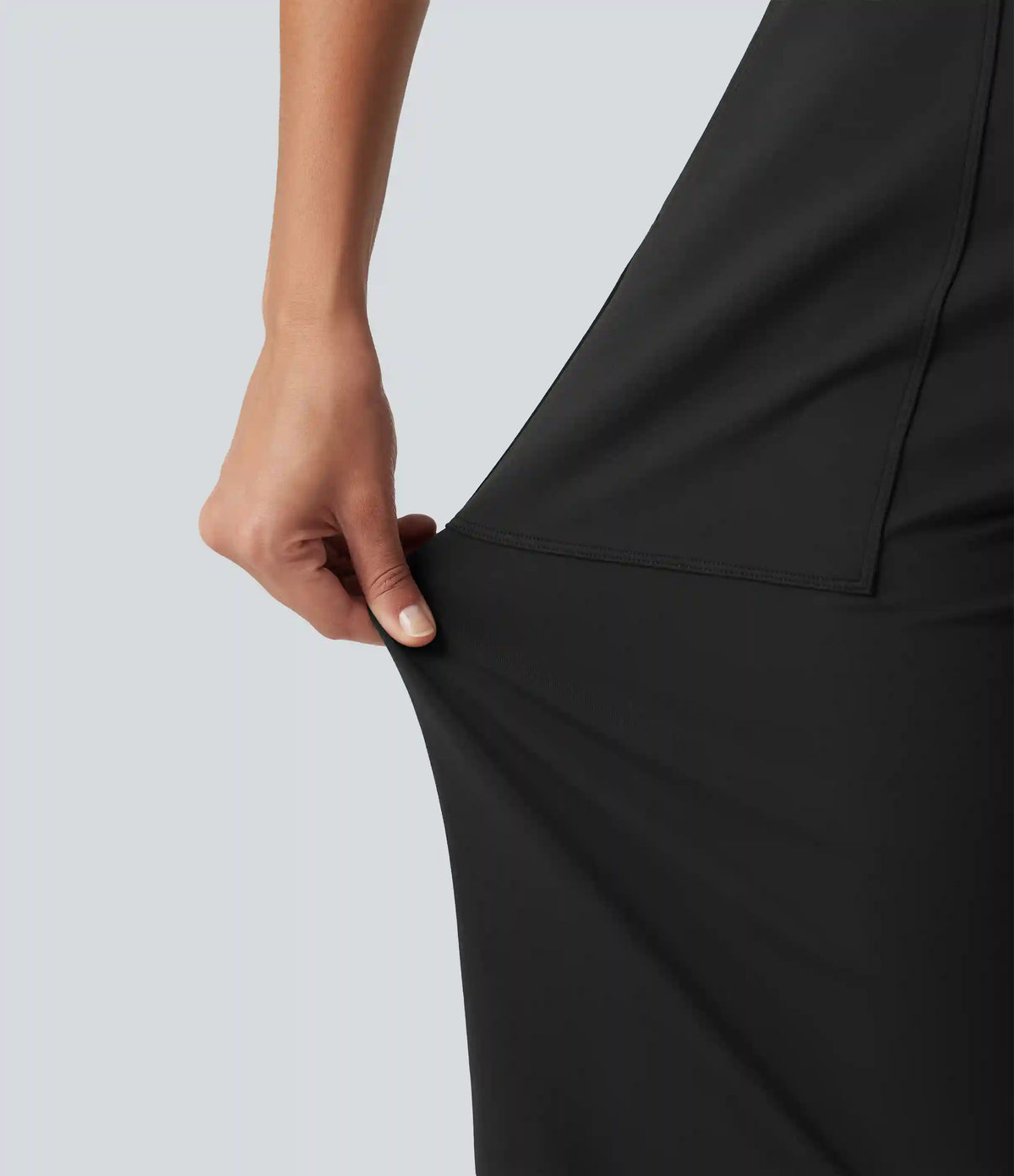 DayStretch High Waisted Barrel Leg Casual Pants with Pockets