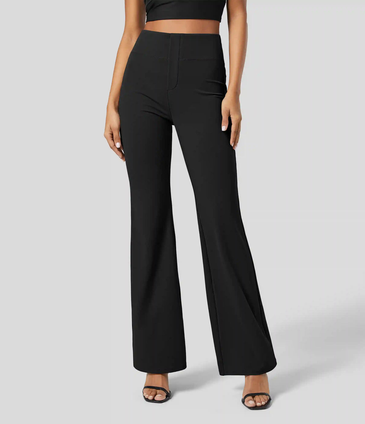Halara Flex™ High Waisted Back Side Pocket Slight Flare Work Pants