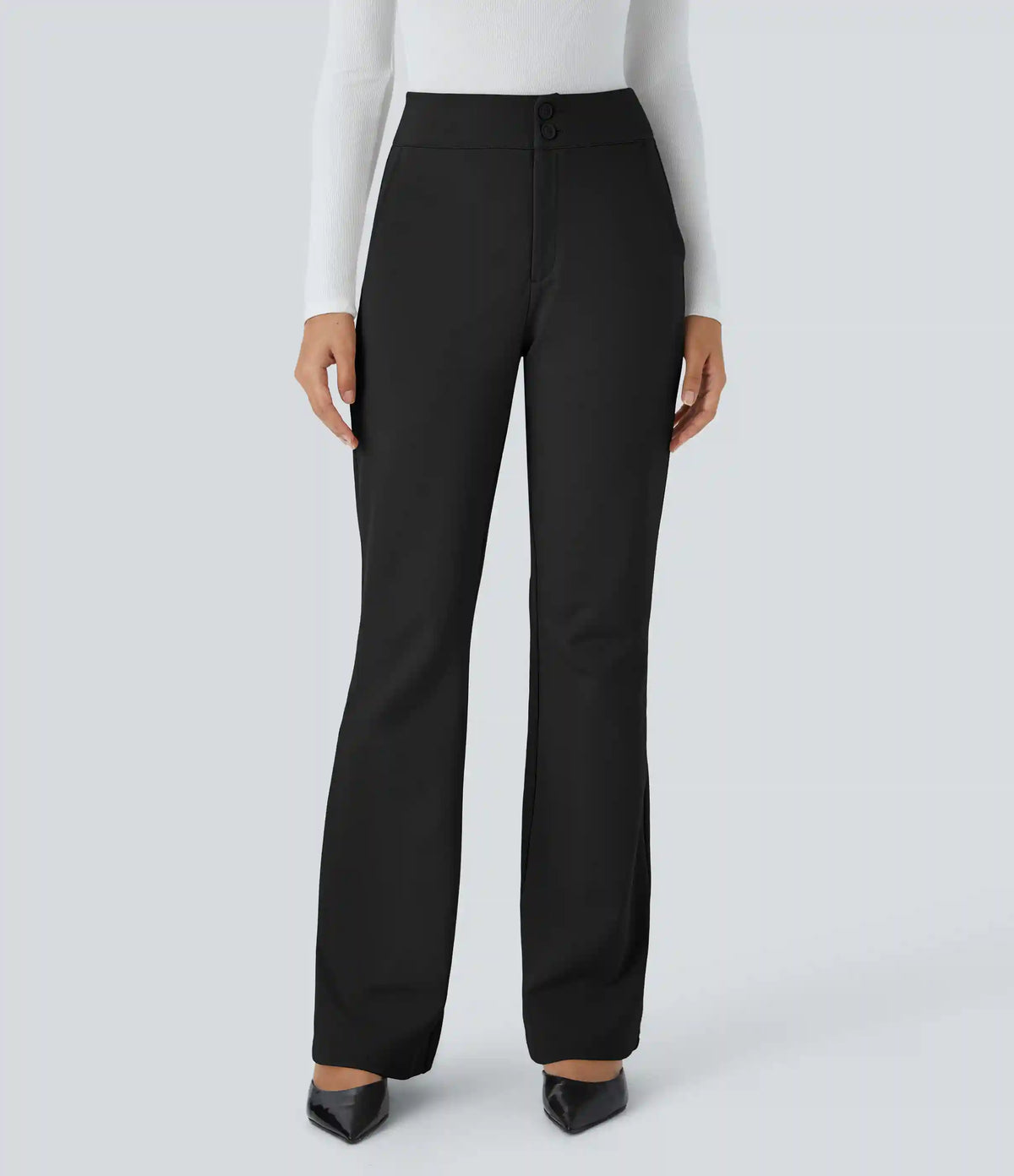 Halara Flex™ High Waisted Zipper Pocket Slim Fit Work Pants