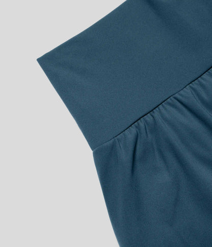 SoftlyZero™ Airy Super High Waisted 2-in-1 InstantCool Yoga Shorts 5'' with Pockets-Longer Length