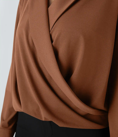 Crossover Long Sleeve Work Shirt