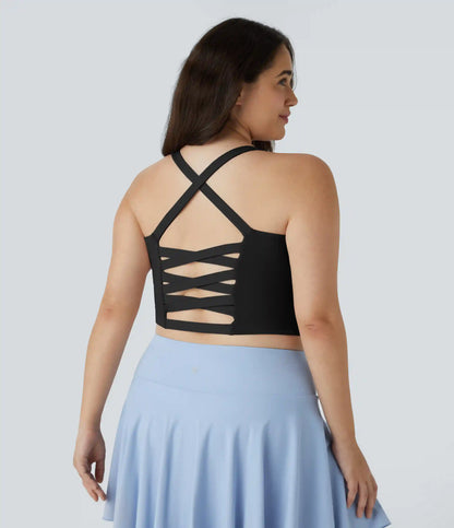 Cropped Yoga Plus Size Tank Top