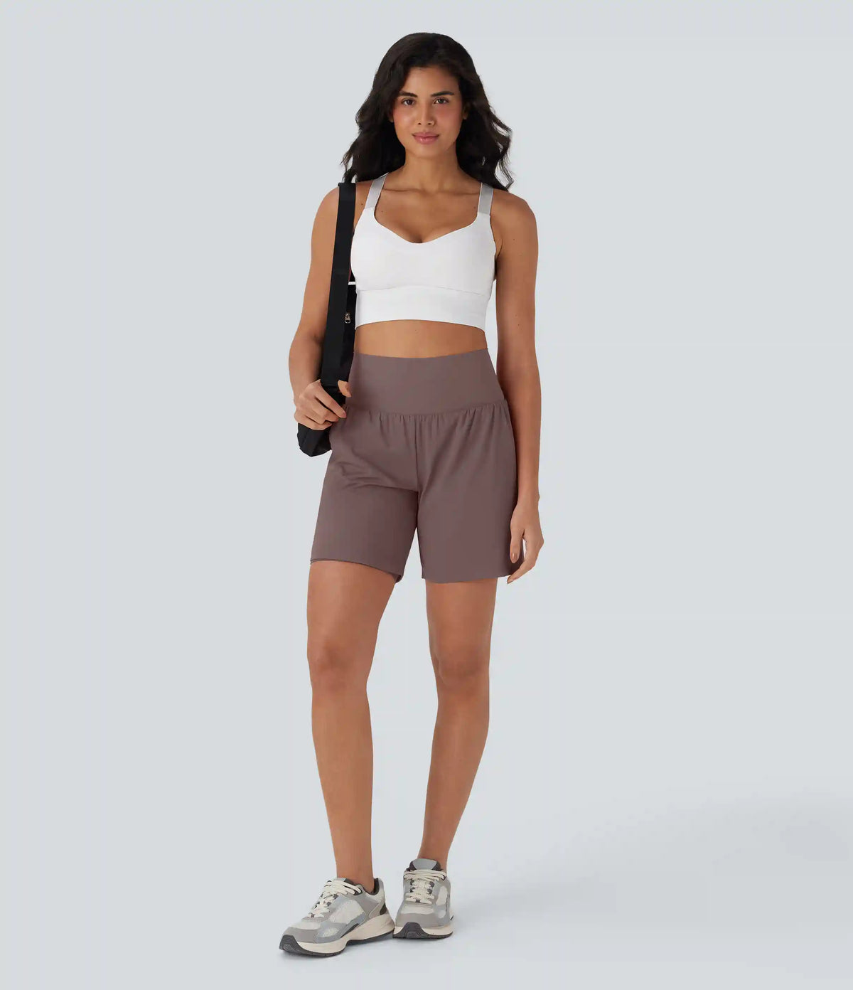 SoftlyZero™ Airy Super High Waisted 2-in-1 InstantCool Yoga Shorts 7" with Pockets